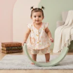 Girls' Bunny Top & Bloomers Set - Orange