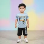 Boys' Better Graphic Tee & Shorts Set - Blue