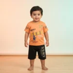 Boys' Survival Graphic Tee & Shorts Set - Orange