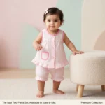 The Ayla Polka Dot Sleeveless Top and Bloomers Set - Pink