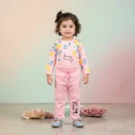 Baby Girls' Floral Jogger Set - Pink