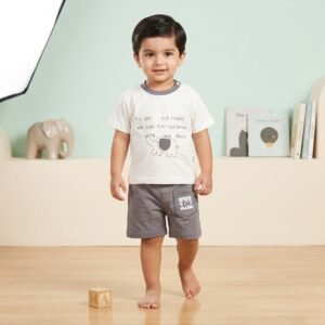 Boys' Elephant Graphic Tee & Shorts Set