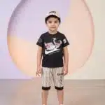 Boys' Space Astronaut Tee & Shorts Set - Brown